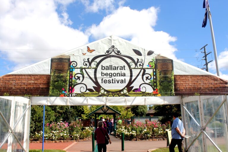 Ballarat Begonia Festival Marquee Hire
